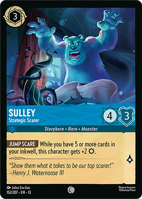 Sulley - Strategic Scarer (152/207) [Attack of the Vine!] | Cards and Coasters CA