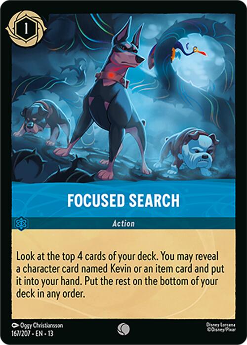 Focused Search (167/207) [Attack of the Vine!] | Cards and Coasters CA