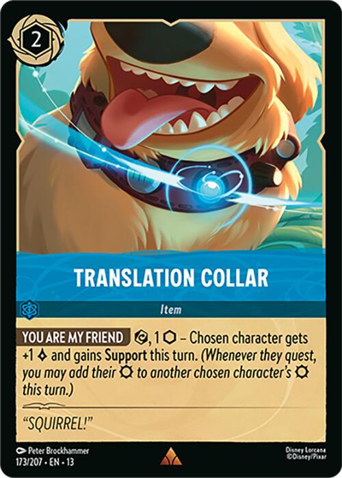Translation Collar (173/207) [Attack of the Vine!] | Cards and Coasters CA