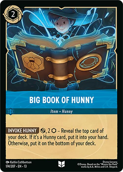 Big Book of Hunny (174/207) [Attack of the Vine!] | Cards and Coasters CA