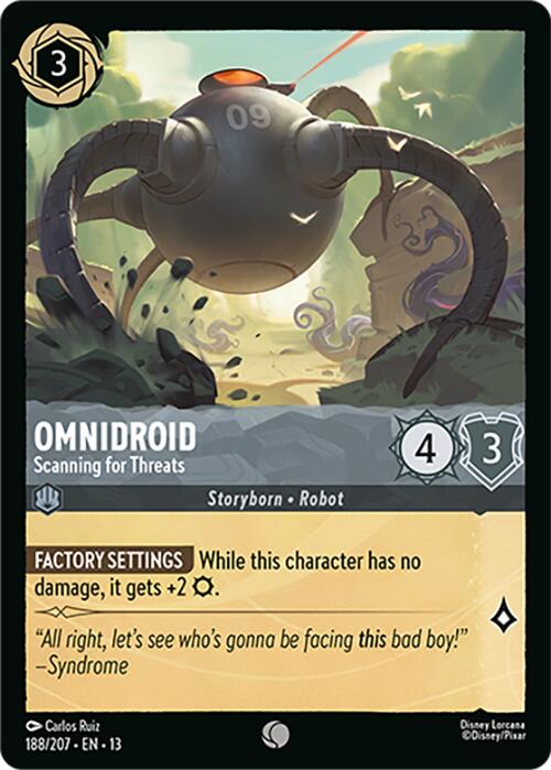 Omnidroid - Scanning for Threats (188/207) [Attack of the Vine!] | Cards and Coasters CA