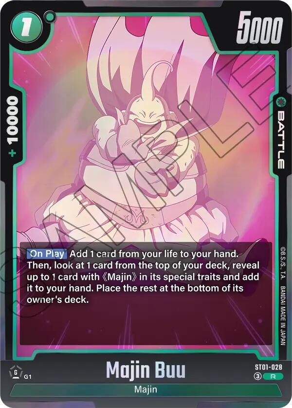 Majin Buu [Story Booster 01] | Cards and Coasters CA