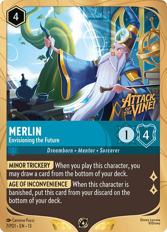 Merlin - Envisioning the Future (7) [Promo Cards] | Cards and Coasters CA