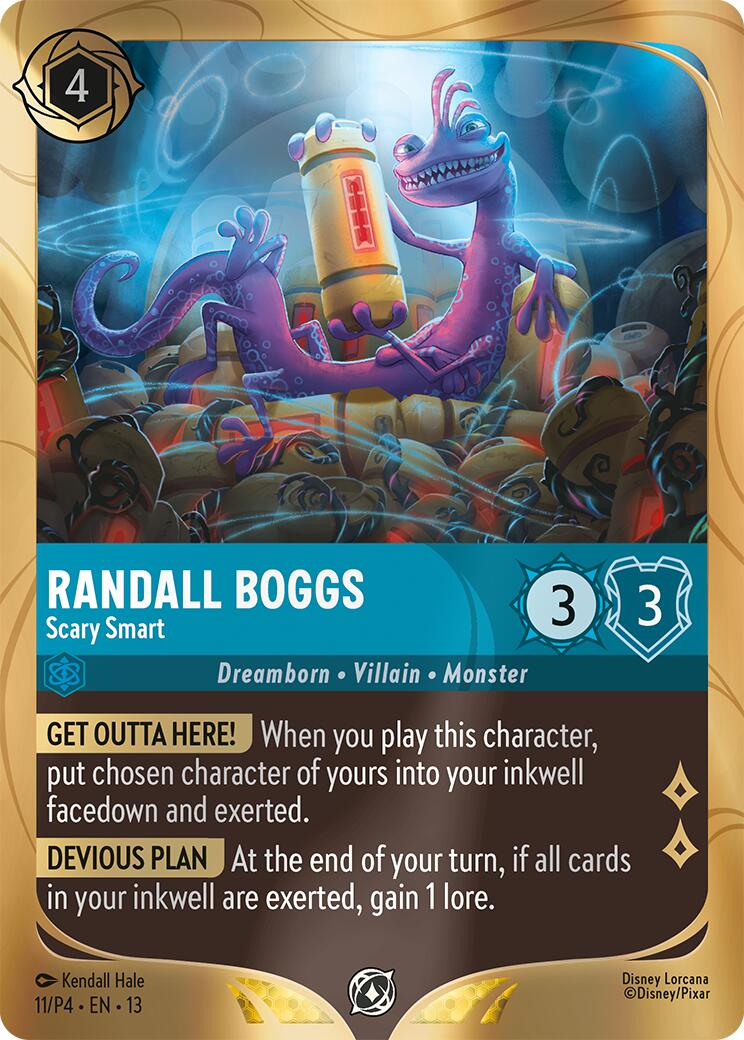 Randall Boggs - Scary Smart (11) [Promo Cards] | Cards and Coasters CA