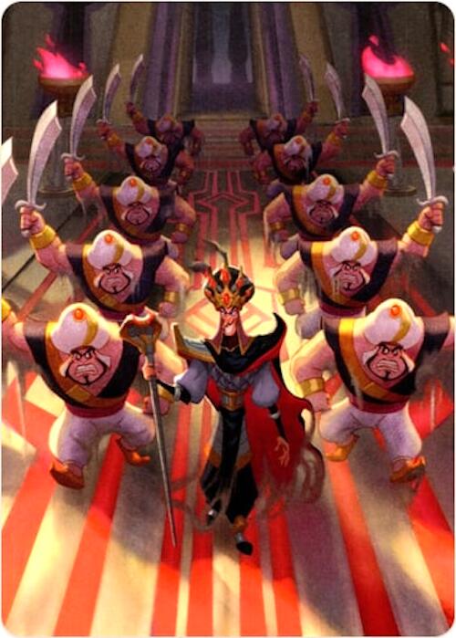 Reign of Jafar Puzzle Insert (Version 1 of 2) (Bottom Middle) [Reign of Jafar] | Cards and Coasters CA