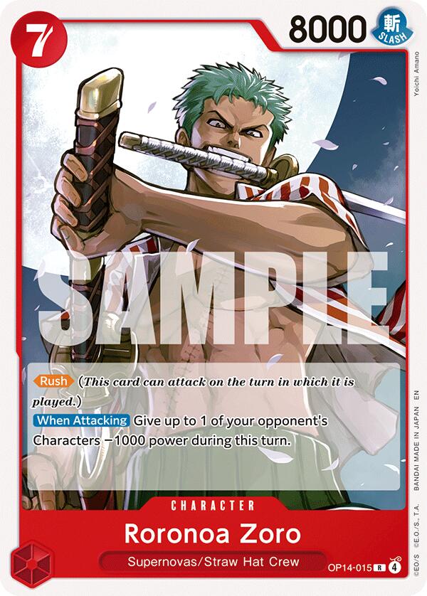 Roronoa Zoro [Starter Deck: RED Monkey.D.Luffy] | Cards and Coasters CA