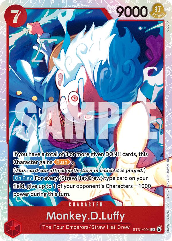 Monkey.D.Luffy [Starter Deck: RED Monkey.D.Luffy] | Cards and Coasters CA