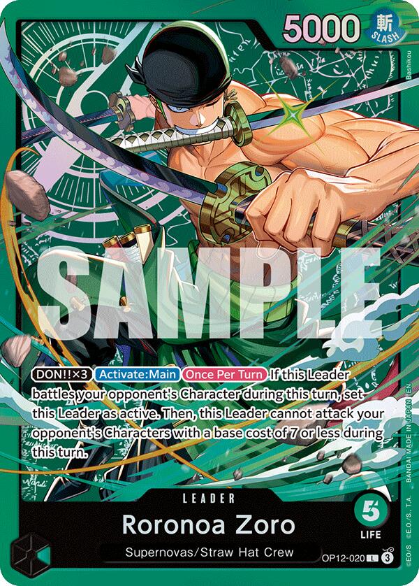 Roronoa Zoro [Starter Deck: GREEN Roronoa Zoro] | Cards and Coasters CA