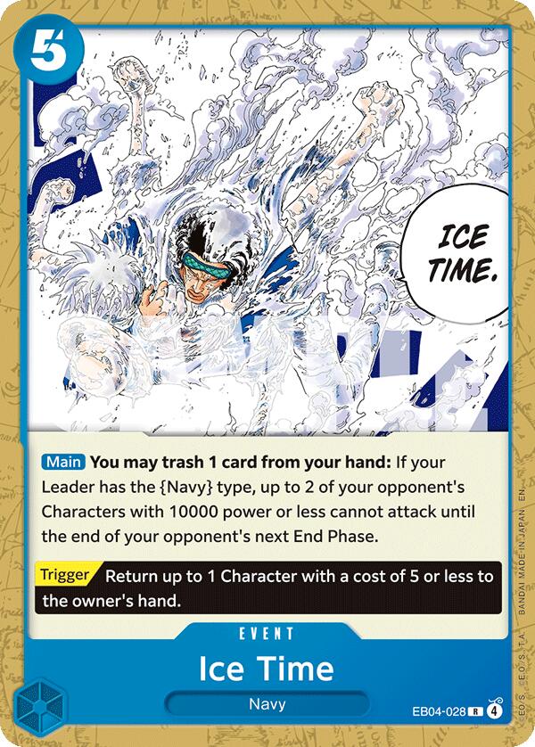 Ice Time [Starter Deck: BLUE Kuzan] | Cards and Coasters CA