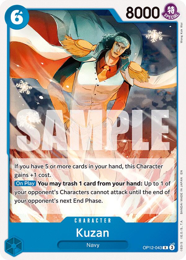 Kuzan [Starter Deck: BLUE Kuzan] | Cards and Coasters CA