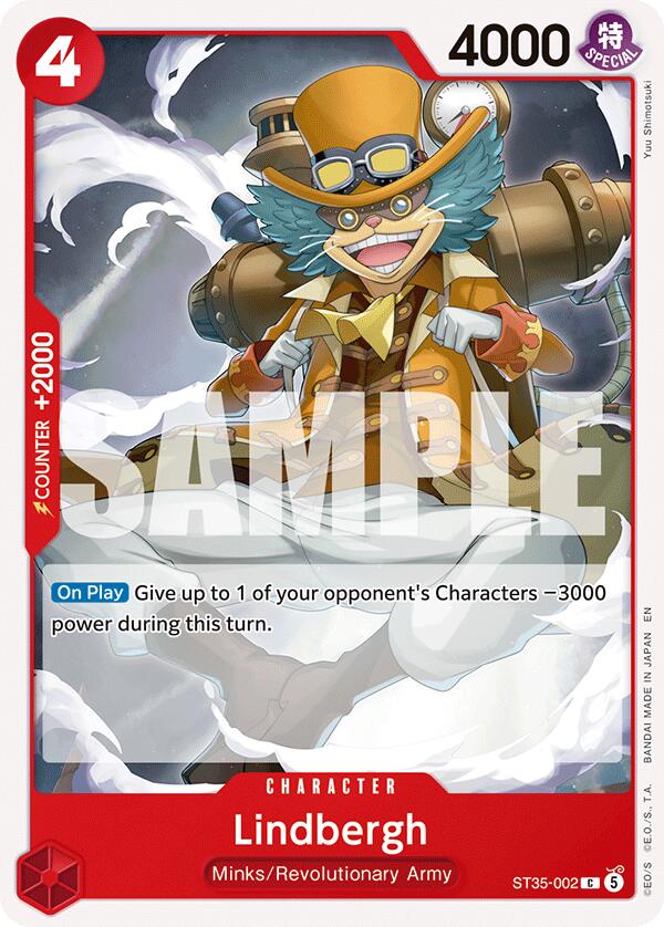 Lindbergh [One Piece Film: Red] | Cards and Coasters CA