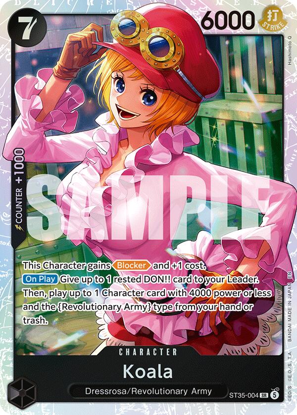 Koala [One Piece Film: Red] | Cards and Coasters CA