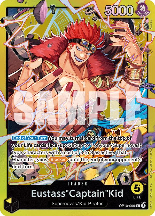 Eustass"Captain"Kid [Starter Deck: 3D2Y] | Cards and Coasters CA