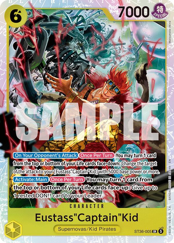 Eustass"Captain"Kid [Starter Deck: 3D2Y] | Cards and Coasters CA