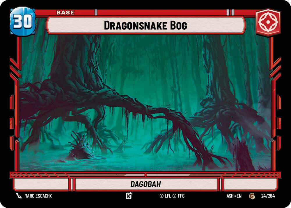 Dragonsnake Bog // Mandalorian (24/264 // T01) (24/264 // T01) [Ashes of the Empire] | Cards and Coasters CA