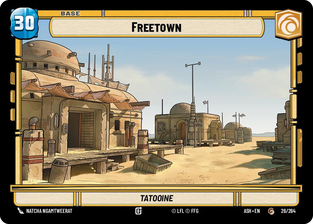 Freetown // Advantage (26/264 // T02) (26/264 // T02) [Ashes of the Empire] | Cards and Coasters CA