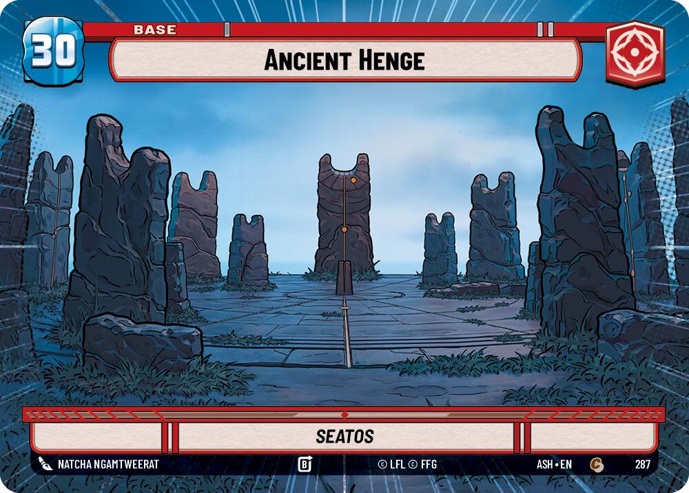 Ancient Henge // Advantage (287 // t05) (Hyperspace) (287 // T05) [Ashes of the Empire] | Cards and Coasters CA