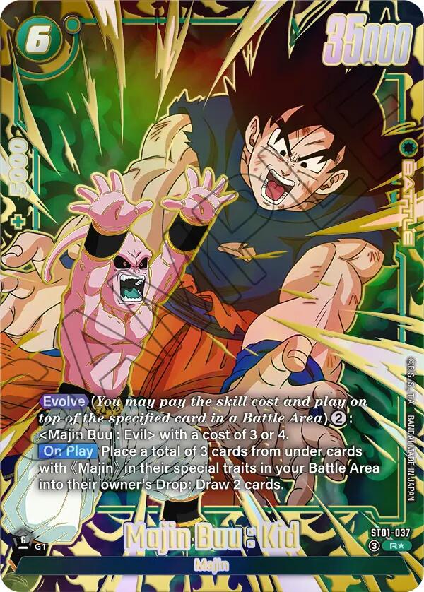 Majin Buu : Kid (ST01-037) (Alternate Art) [Story Booster 01] | Cards and Coasters CA