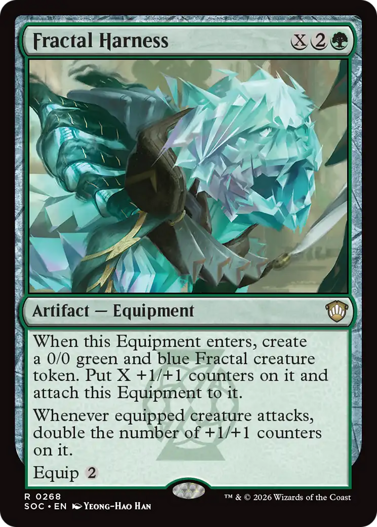 Fractal Harness [Secrets of Strixhaven Commander] | Cards and Coasters CA