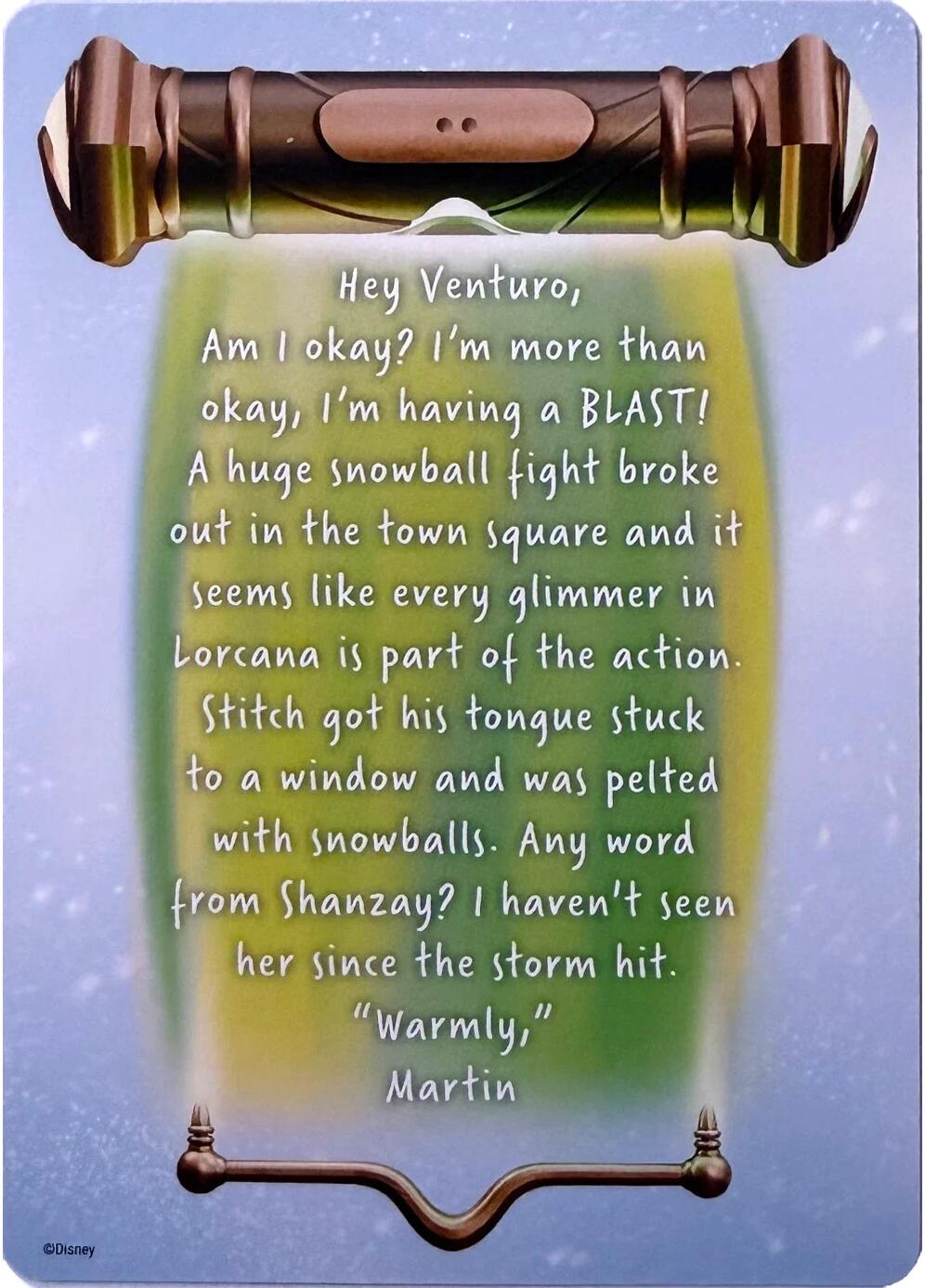Winterspell Lore Card (2 of 9) [Winterspell] | Cards and Coasters CA