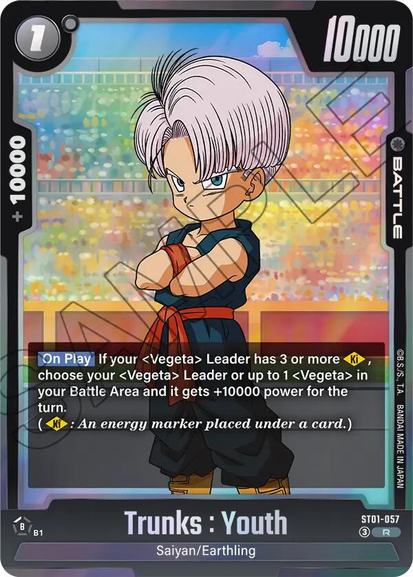 Trunks : Youth (ST01-057) [Story Booster 01] | Cards and Coasters CA