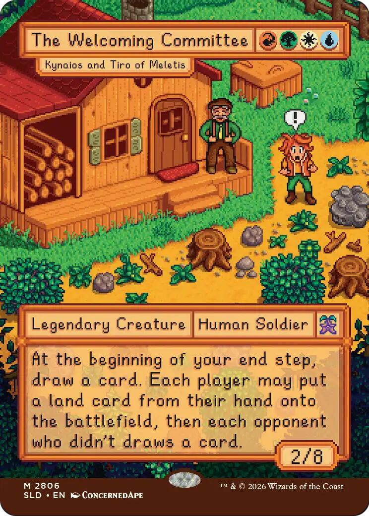 The Welcoming Committee - Kynaios and Tiro of Meletis [Secret Lair Drop Series] | Cards and Coasters CA