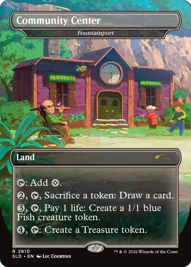 Community Center - Fountainport [Secret Lair Drop Series] | Cards and Coasters CA
