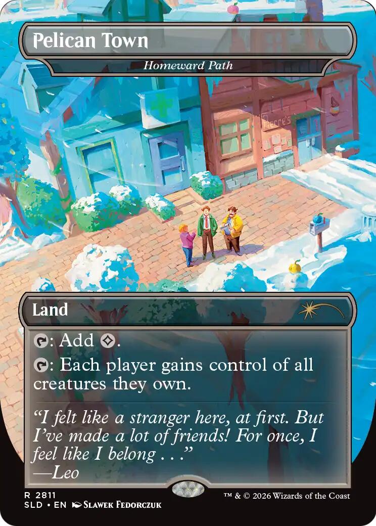 Pelican Town - Homeward Path [Secret Lair Drop Series] | Cards and Coasters CA