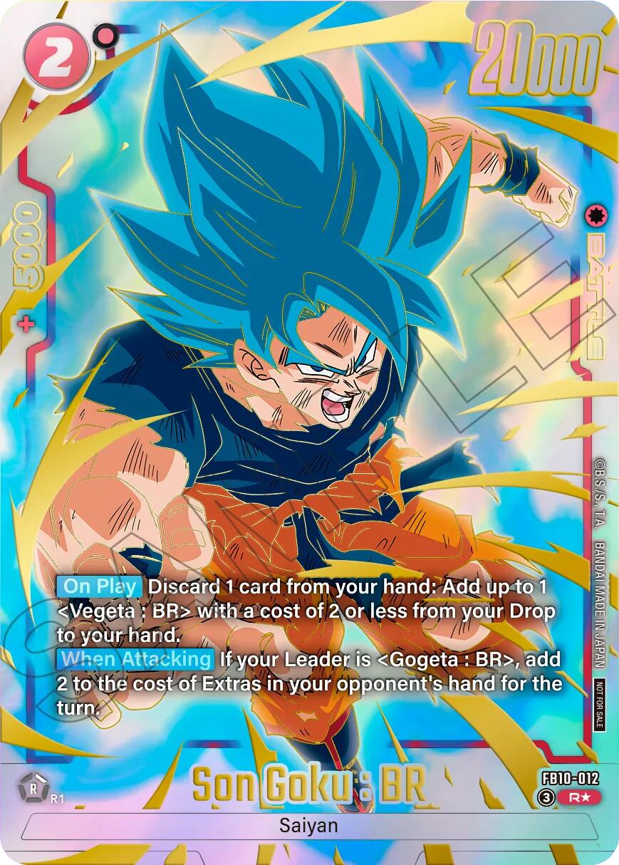 Son Goku : BR (Limited Pack 26-27 WAVE2) [Fusion World Tournament Cards] | Cards and Coasters CA