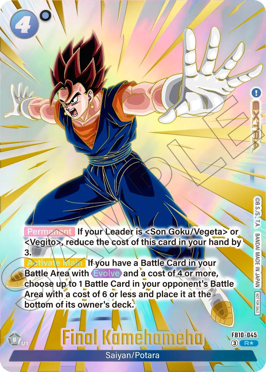 Final Kamehameha (Limited Pack 26-27 WAVE2) [Fusion World Tournament Cards] | Cards and Coasters CA