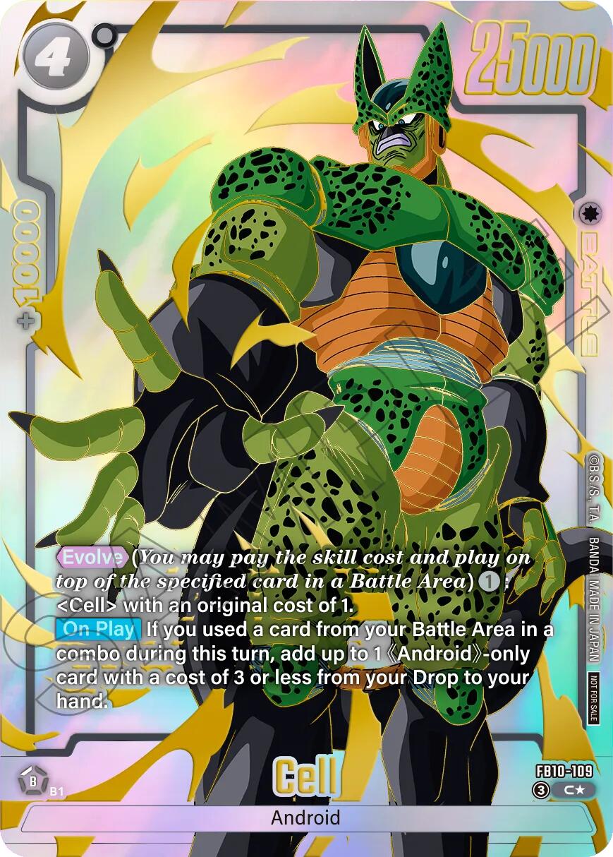 Cell (FB10-109) (Limited Pack 26-27 WAVE2) [Fusion World Tournament Cards] | Cards and Coasters CA