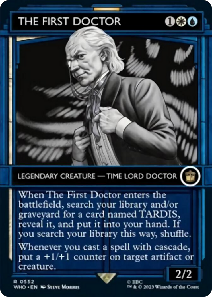 The First Doctor (Showcase) [Doctor Who] | Cards and Coasters CA