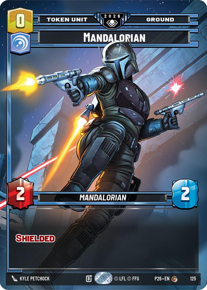 Mandalorian (125) (125) [Galactic Championship 2026] | Cards and Coasters CA
