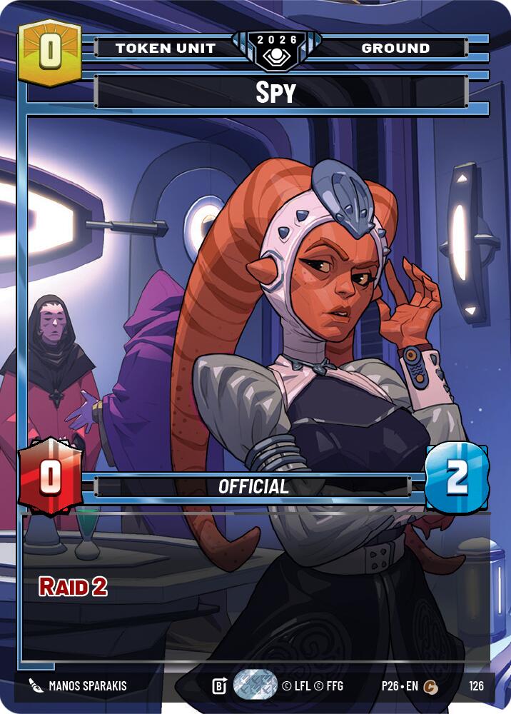 Spy (126) (126) [Galactic Championship 2026] | Cards and Coasters CA
