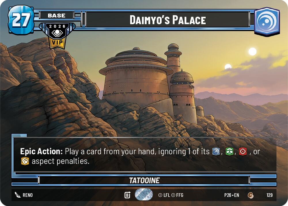 Daimyo's Palace (129) (129) [Galactic Championship 2026] | Cards and Coasters CA