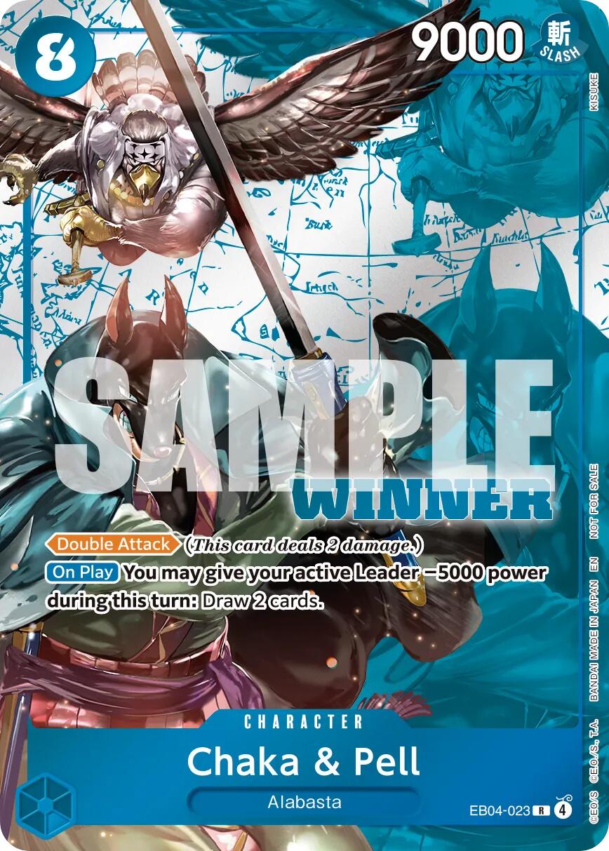 Chaka & Pell (Winner Pack 2026 Vol. 3) [One Piece Promotion Cards] | Cards and Coasters CA