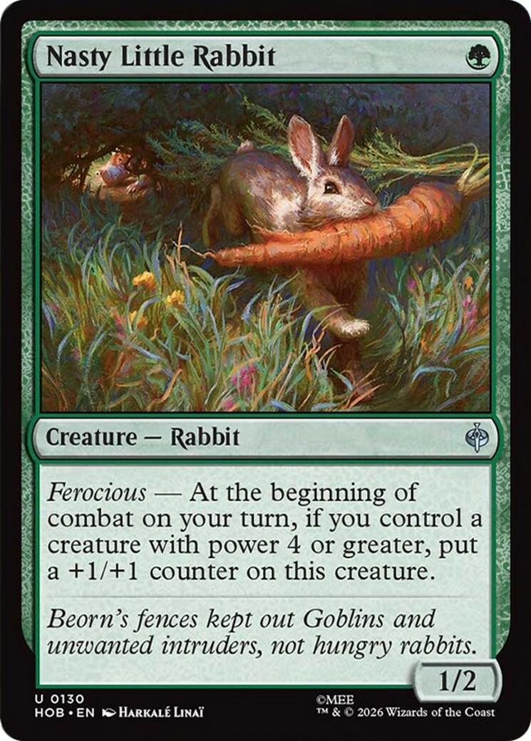 Nasty Little Rabbit [The Hobbit] | Cards and Coasters CA