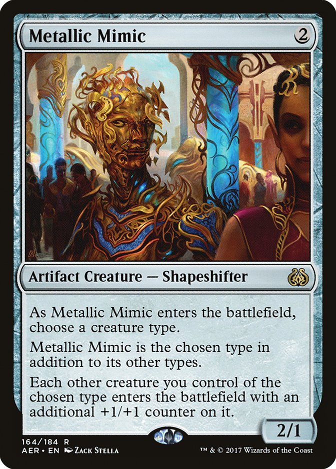 Metallic Mimic [Aether Revolt] | Cards and Coasters CA