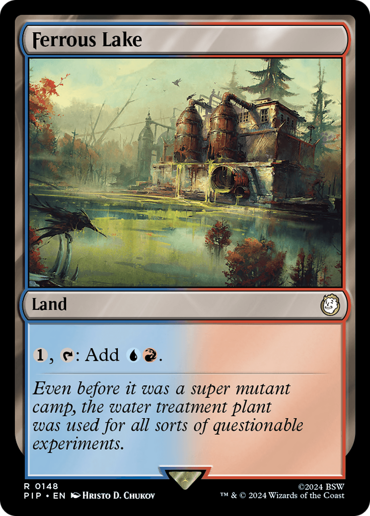 Ferrous Lake [Fallout] | Cards and Coasters CA