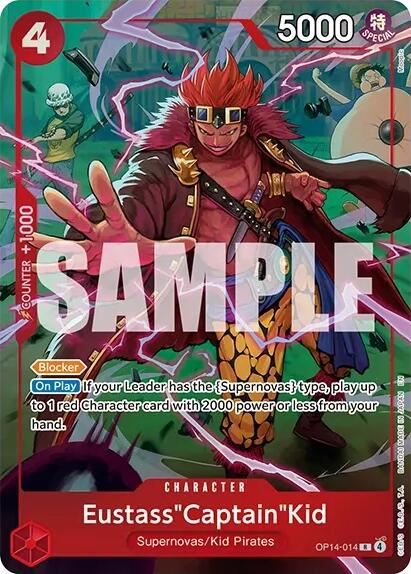 Eustass"Captain"Kid (One Piece Card Game Illustration Box Vol. 8) [One Piece Promotion Cards] | Cards and Coasters CA