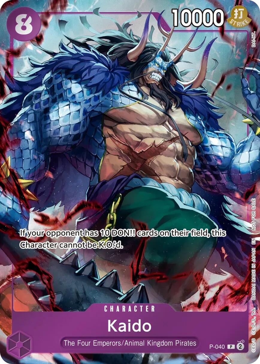 Kaido (Event Pack Vol. 9) [One Piece Promotion Cards] | Cards and Coasters CA