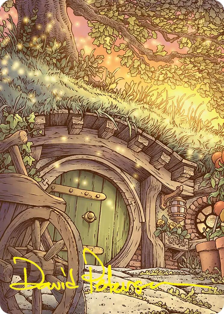 Plains (Summer) Art Card (Gold-Stamped Signature) [The Hobbit Art Series] | Cards and Coasters CA