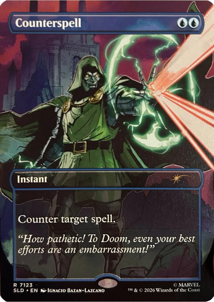 Counterspell (7123) [Secret Lair Drop Series] | Cards and Coasters CA