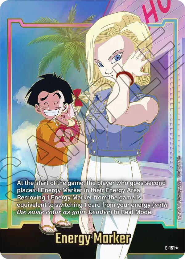 Energy Marker (E-151) (Gold) [Fusion World Energy Markers] | Cards and Coasters CA