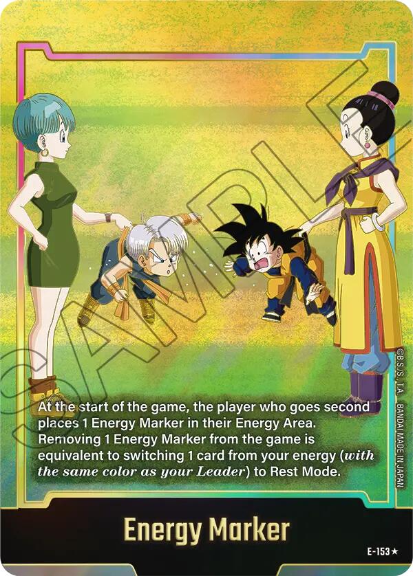 Energy Marker (E-153) (Gold) [Fusion World Energy Markers] | Cards and Coasters CA