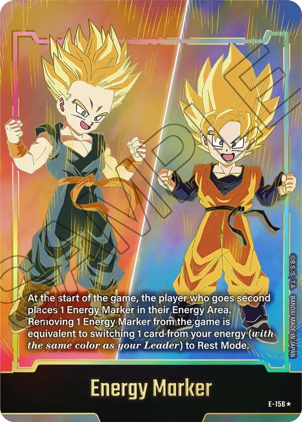 Energy Marker (E-156) (Gold) [Fusion World Energy Markers] | Cards and Coasters CA