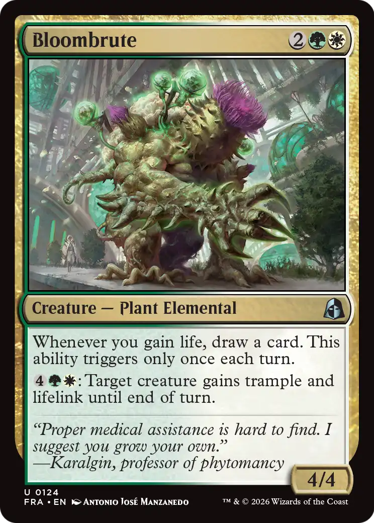Bloombrute [Reality Fracture] | Cards and Coasters CA