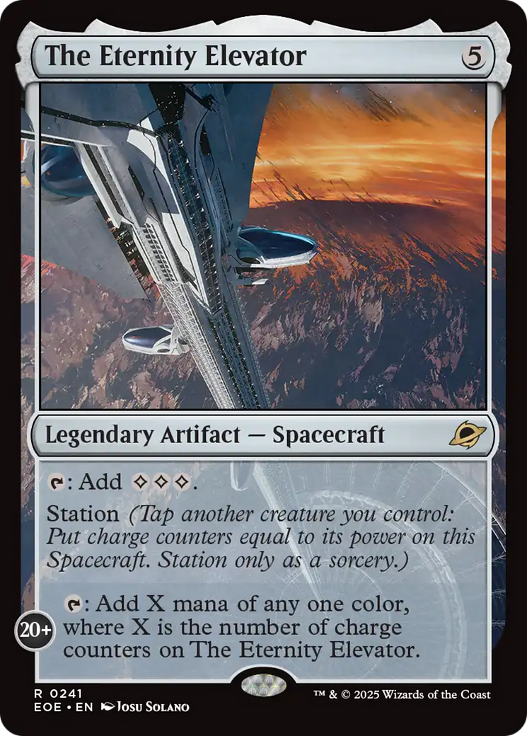 The Eternity Elevator [Edge of Eternities] | Cards and Coasters CA