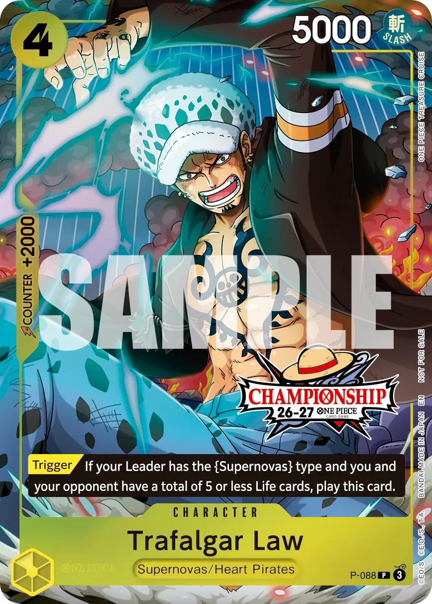 Trafalgar Law (CS 26-27 Event Pack) [One Piece Promotion Cards] | Cards and Coasters CA