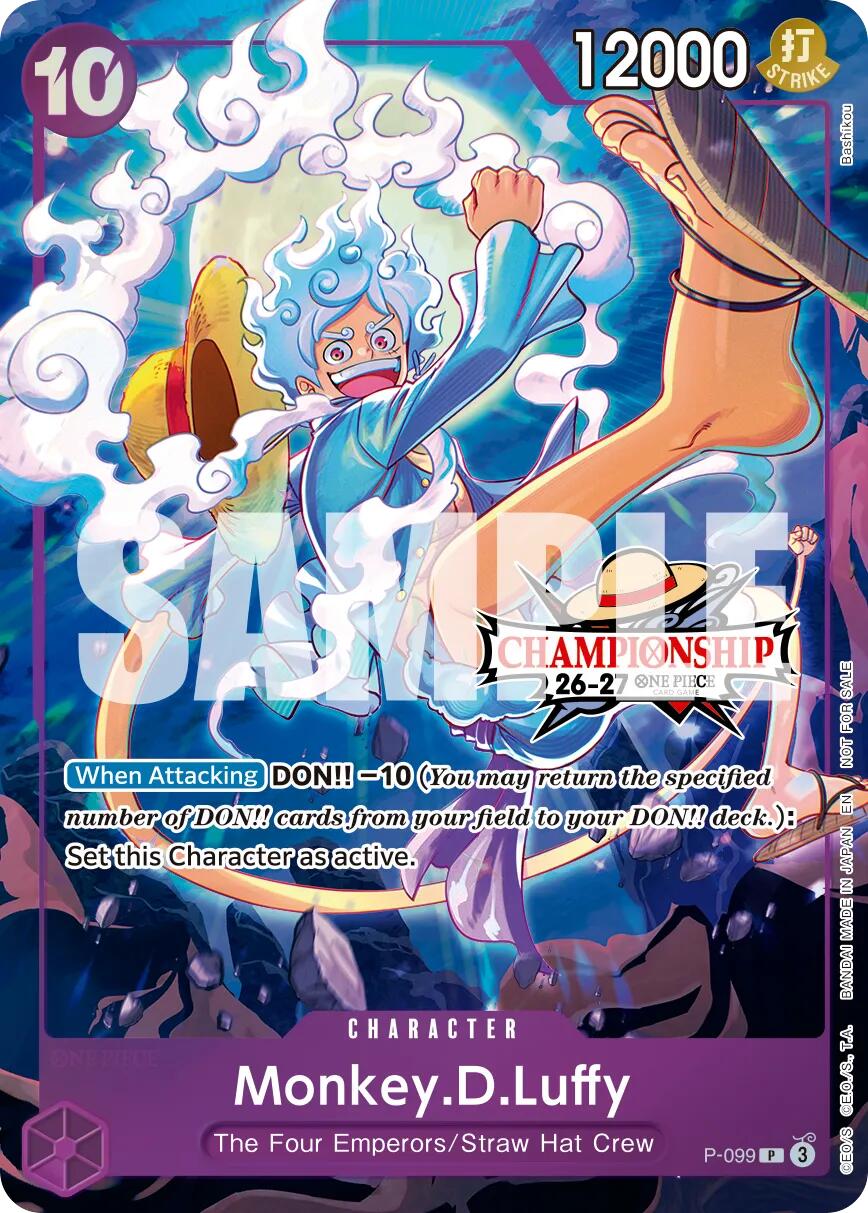 Monkey.D.Luffy (CS 26-27 Event Pack) [One Piece Promotion Cards] | Cards and Coasters CA